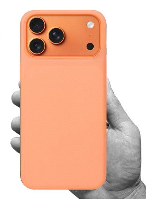 Air Skin Slim Case for iPhone 17 Pro Max - Lightweight Matte Finish Cover with Scratch and Drop Protection - Cosmic Orange _Black_white_Blue